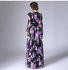 Purple Quality Vintage Dress