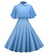 Vintage Blue Evening Dress