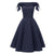 Vintage Navy Evening Dress