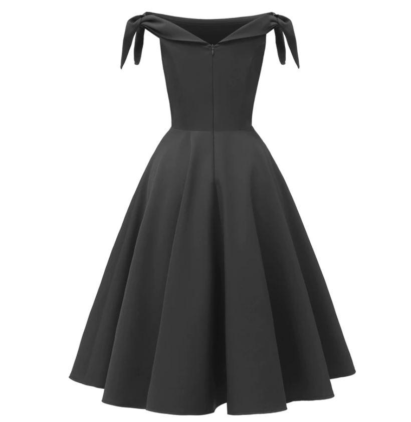 Vintage Black Evening Dress