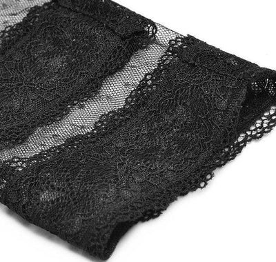 Long Sleeve Lace Vintage Dress