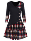 Black Scotland Vintage Dress