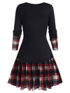 Black Scotland Vintage Dress