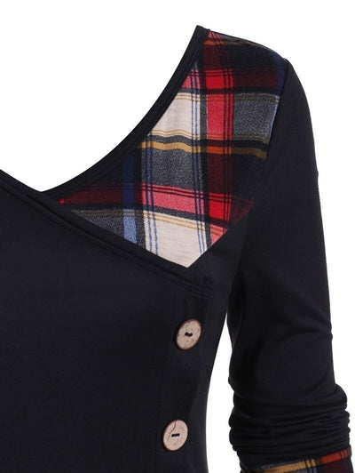 Black Scotland Vintage Dress