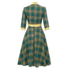 Green Elegance Vintage Dress