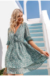 Fluid Vintage Dress
