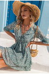 Fluid Vintage Dress