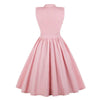 Pink Plus Size Froufrou Vintage Dress