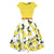 Lemon 50s Plus Size Vintage Dress