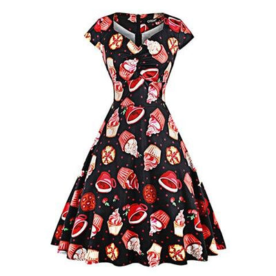 Cupcake Plus Size Vintage Dress