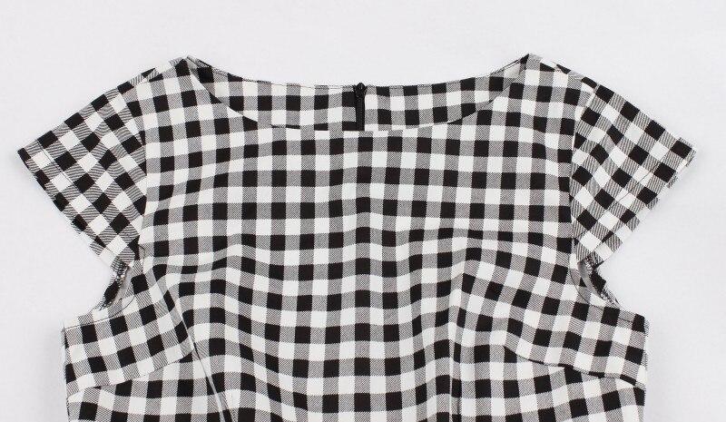 1960s Gingham Dress
