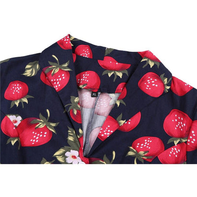 Strawberry Plus Size Vintage Dress
