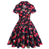 Strawberry Plus Size Vintage Dress