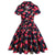 Vintage šaty Strawberry Plus Size