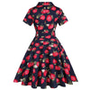 Strawberry Plus Size Vintage Dress