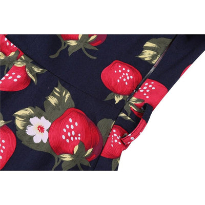 Strawberry Plus Size Vintage Dress