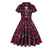 Plus Size Plaid Vintage Dress