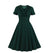 Green Plus Size Vintage Dress