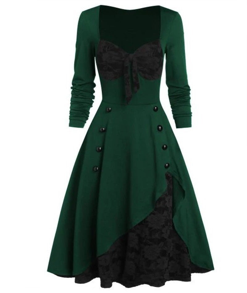 Plus Size Vintage Retro Dress