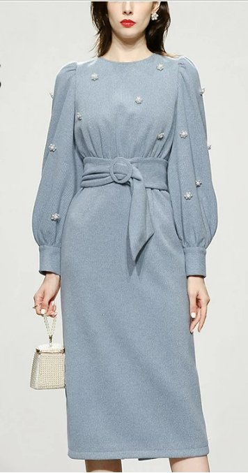 40s Haute Couture Vintage Dress