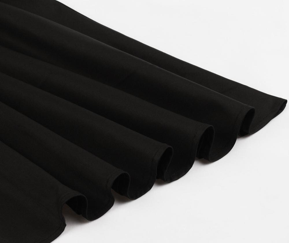 Hepburn Vintage Dress Black