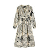 Vintage Gray Wedding Guest Dress