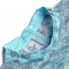 Vintage Blue Wedding Guest Dress
