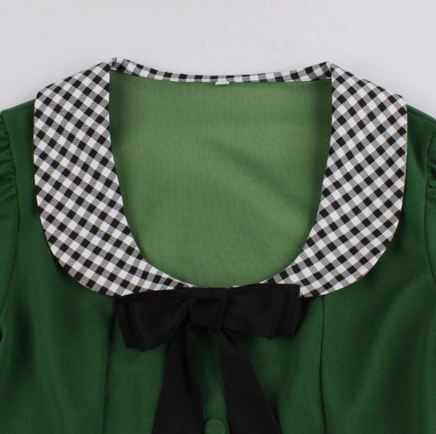 Vintage Checkers Dress