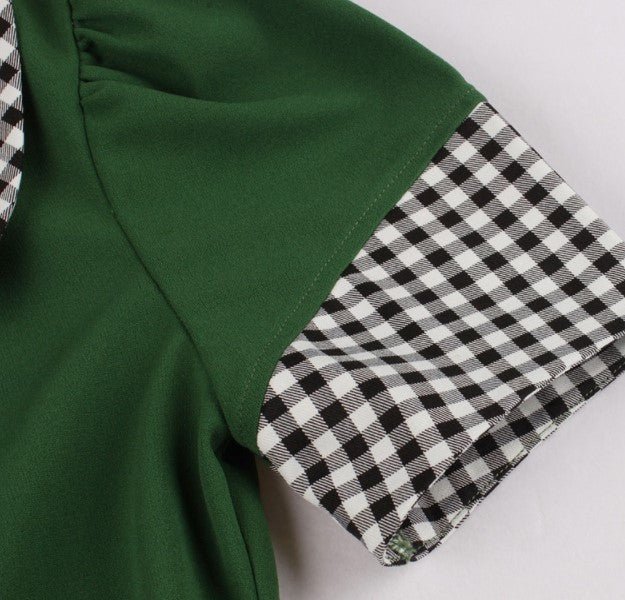Vintage Checkers Dress