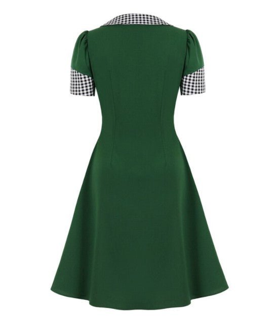 Vintage Checkers Dress