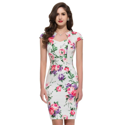 White Day Vintage Dress