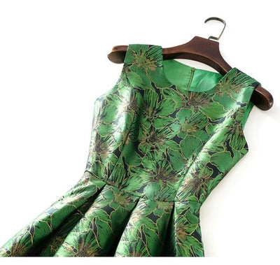 Green Day Vintage Dress