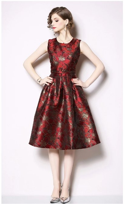 Vintage Purple Day Dress