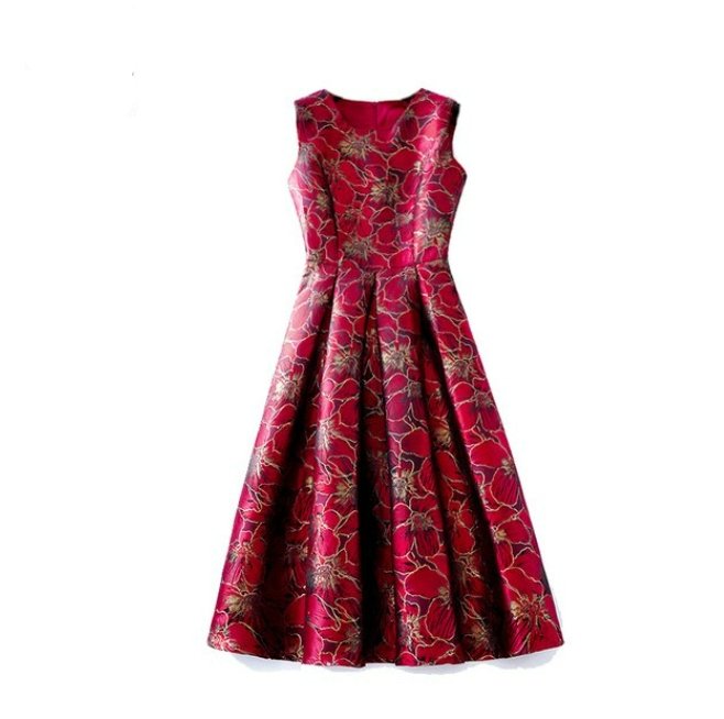 Vintage Purple Day Dress