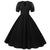 Vintage 50s Black Long Dress