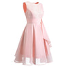 Pink Vintage 50s Long Dress