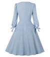Floral Boho Long Vintage Dress