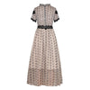 Short Sleeve Vintage Dress