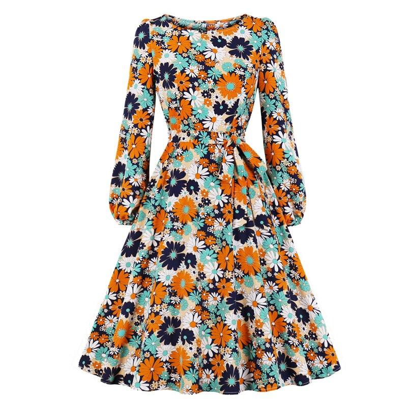 Liberty Floral Long Sleeve Vintage Dress