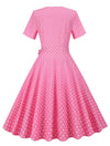 Vintage Pink Wedding Dress
