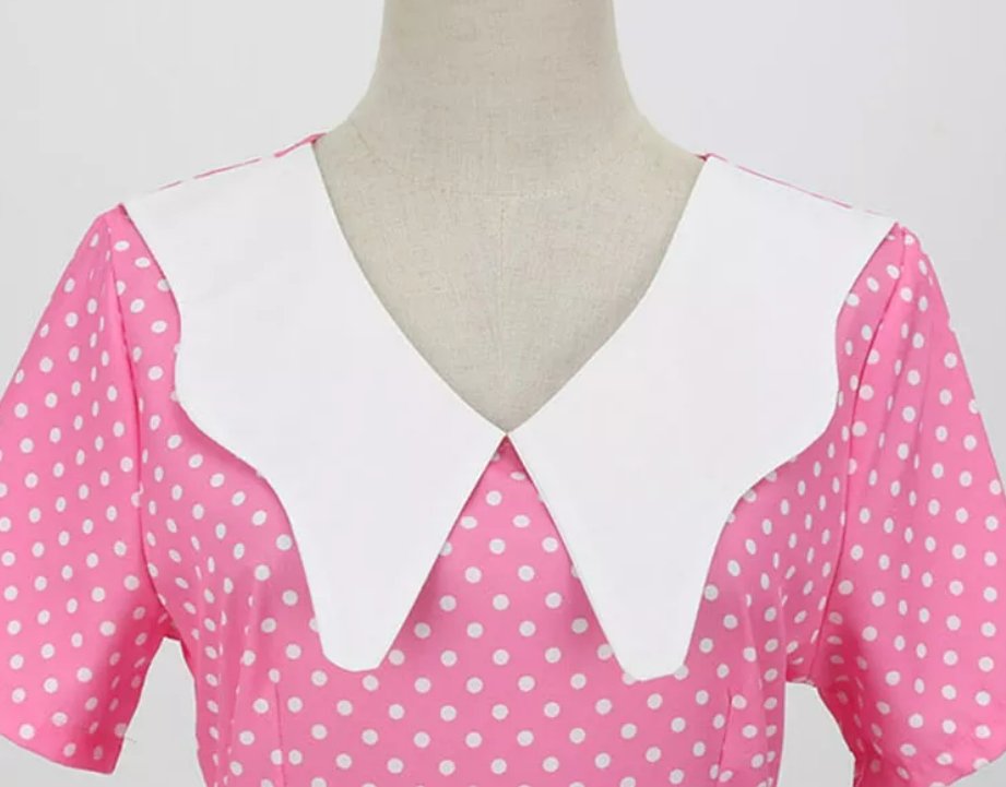 Vintage Pink Wedding Dress