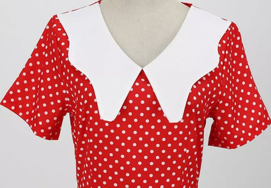 Vintage Red Wedding Dress