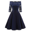 60&#39;er brudekjole Navy