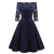 60&#39;er brudekjole Navy