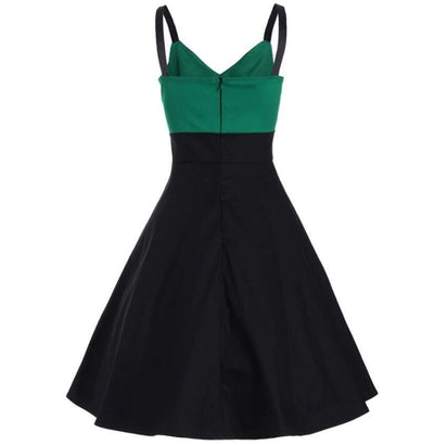 Vintage Midi Dress Green