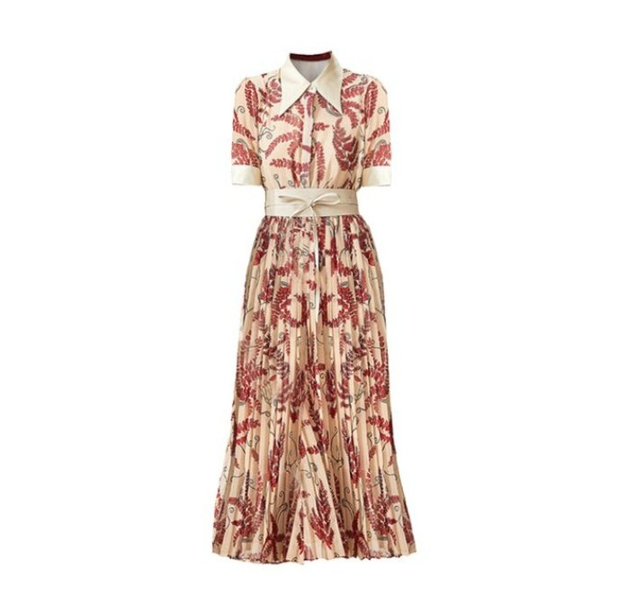 Pink Modern Vintage Dress