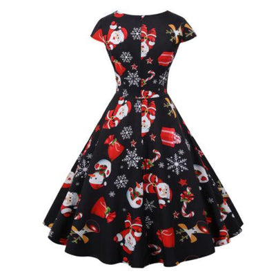 Plus Size Christmas Vintage Dress Black Vintage Dresses Dresses Vintage