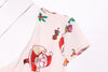 Pink Plus Size Christmas Vintage Dress