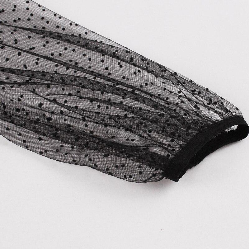 Vintage Black Dots Dress