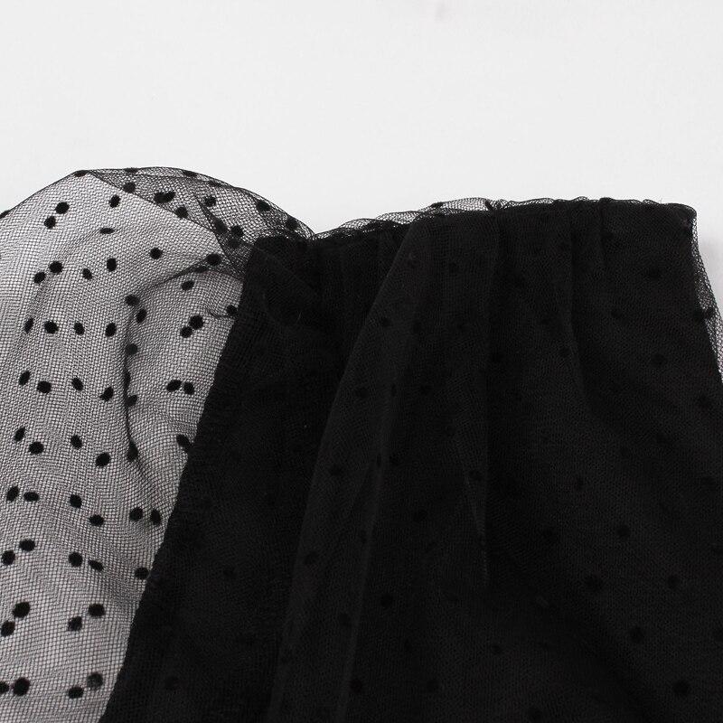 Vintage Black Dots Dress